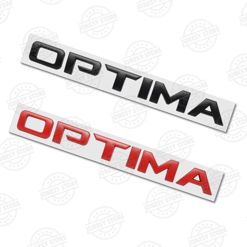 Auto Metal For OPTIMA Logo K5 Magentis Sports Wagon GT Line 3D Badge Lettering Decals Trunk Sticker Car Styling