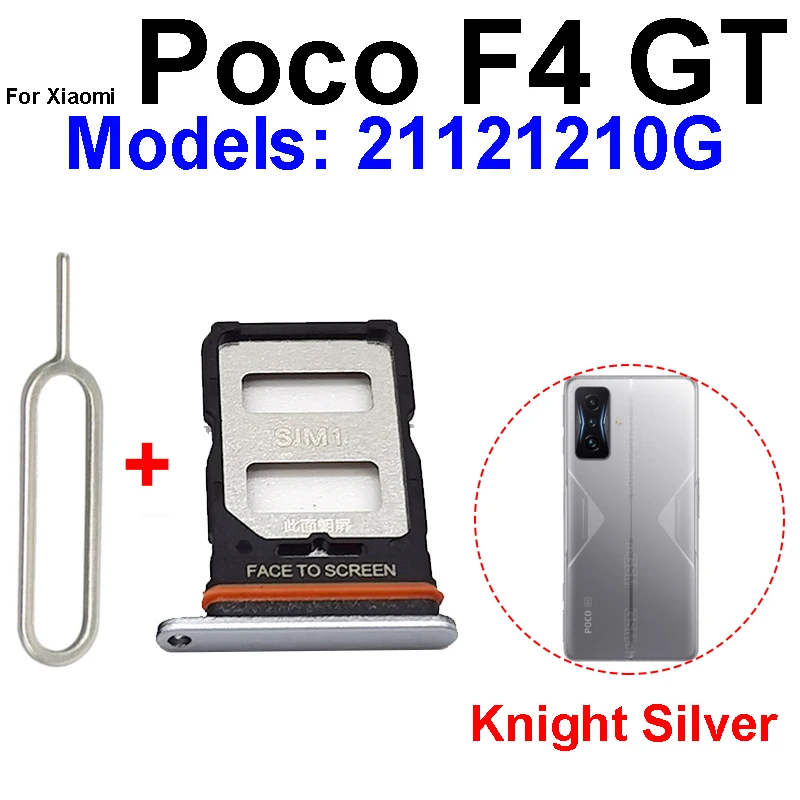 For Xiaomi Poco X4 GT X4 Pro F4 GT M4 5G Sim Card Tray SIM Card