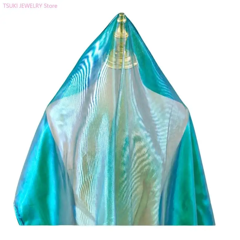 62KE Plain Weave Organza Fabric for Tassels and Bag Decoration Crafts Project 5 Meter
