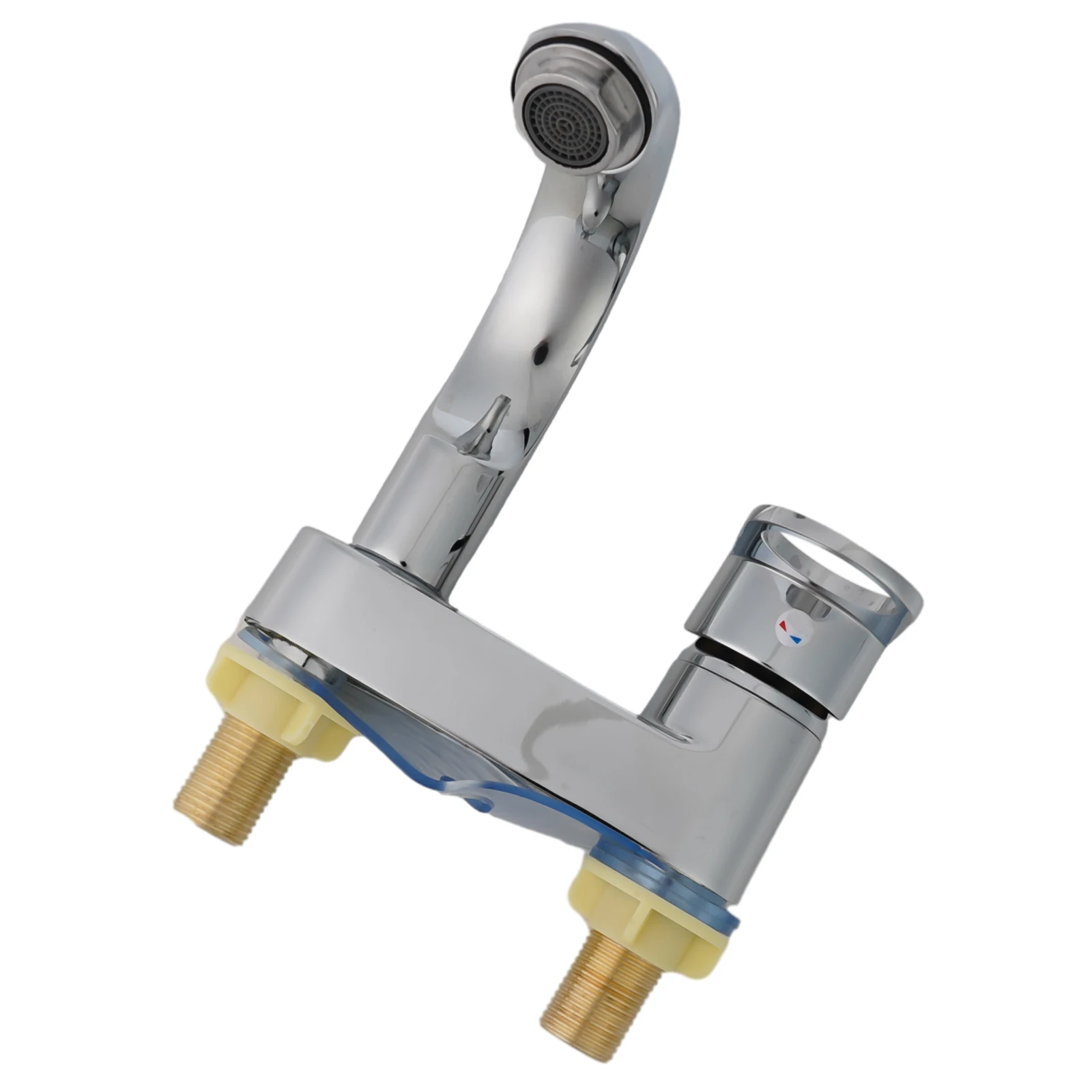 

Cold And Hot Fashionable 360° Rotating Anti-corrosion Anti-rust Bathroom Faucet Sink Washbasin 1pcs High Quality