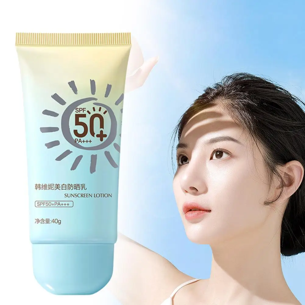 

Newly Upgraded Whitening Sunscreen SPF50+ PA+++ Effectively Resists UVB Isolates UV Rays For All Skin Types And Sensitive S V2X9