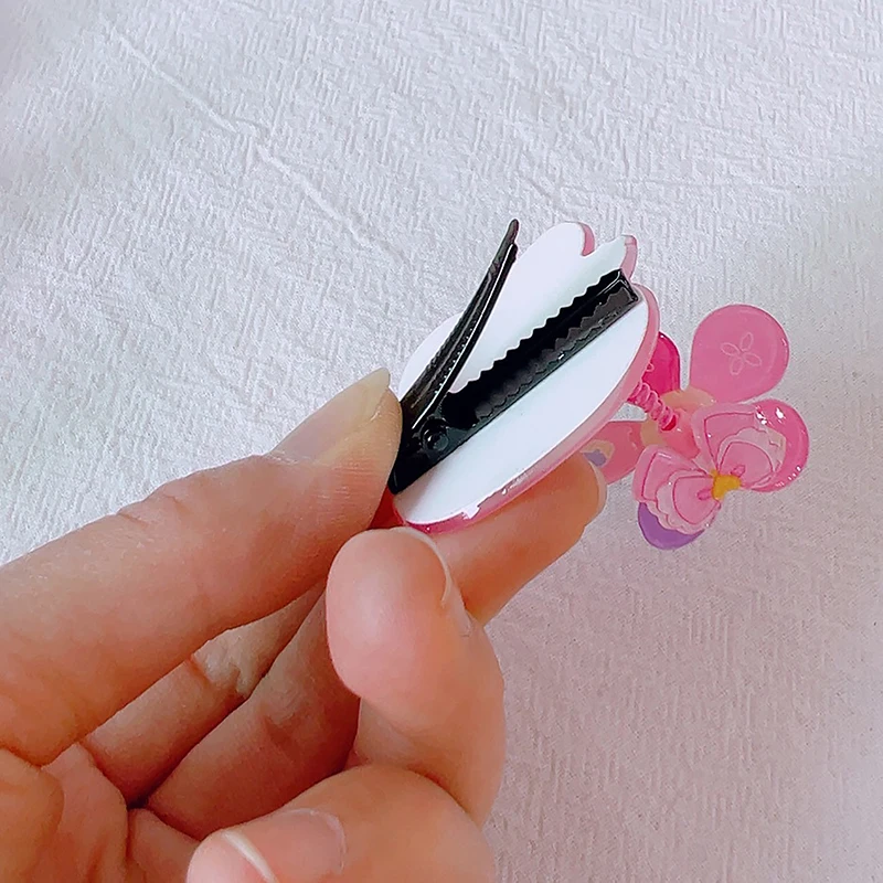 Creative Cute Rotating Pinwheel Hairpin Small Windmill Hair Clip Cute Cartoon Bangs Clip Princess Hair Accessories