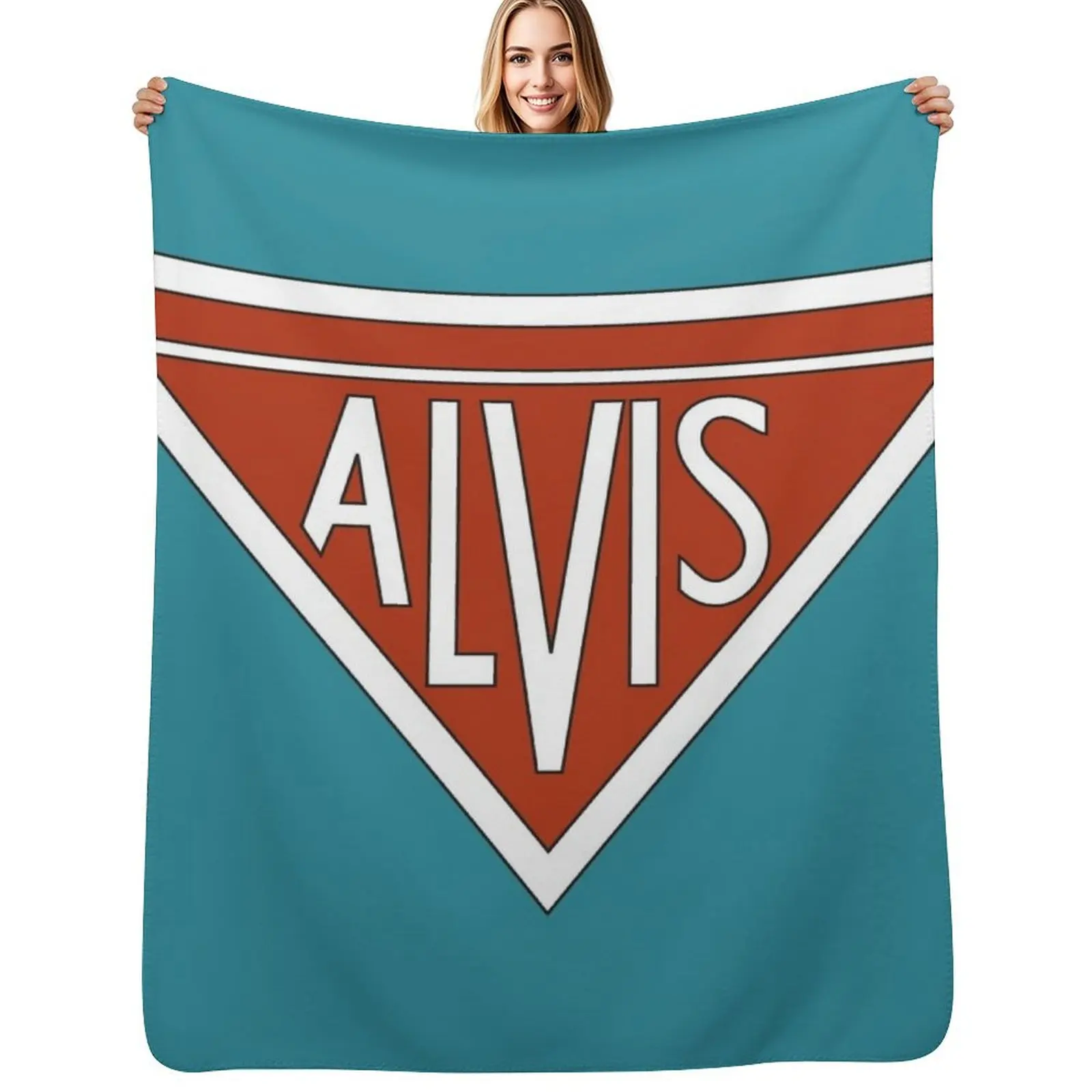 

Best Of British - Alvis Cars Throw Blanket Long Lasting Soft Plush Blanket for Daily Use