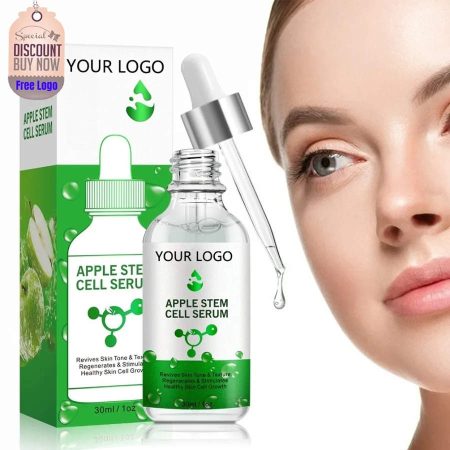 

Primer Makeup Private Label Moisturizing Skin Care Firming Malic Acid Essence Original Solution Apple Stem Cell Serum Custom