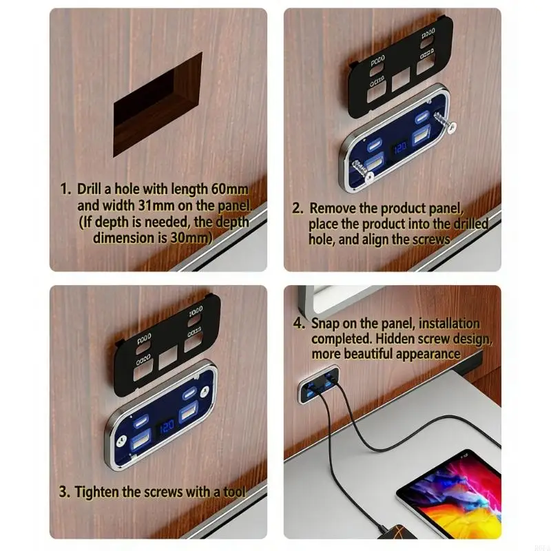 Double Usb Pd QC3.0…