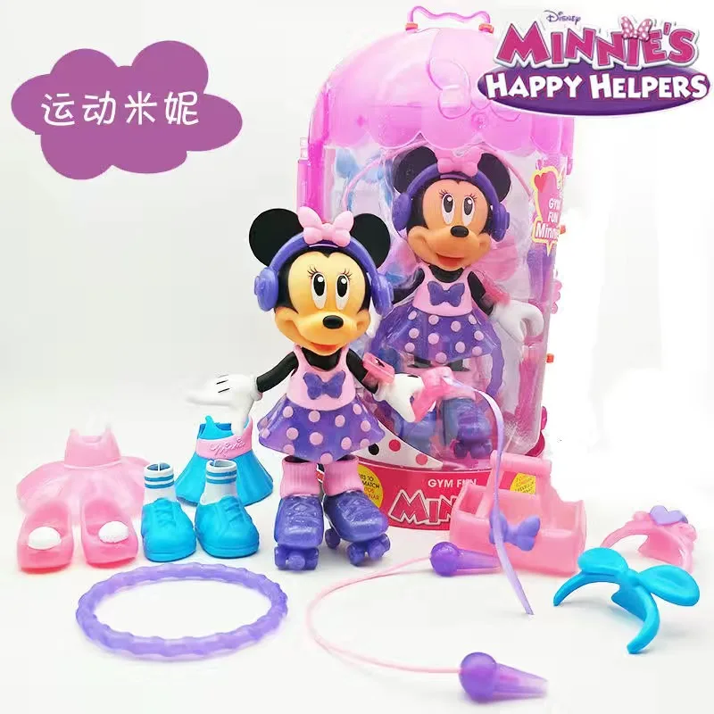 Bé Gái Disney Minnie Làm Đẹp Túi Xách Trang Trò Chơi Đồ Chơi Bộ Đồ Chơi Trang Điểm Làm Đẹp Hộp Quà Tặng