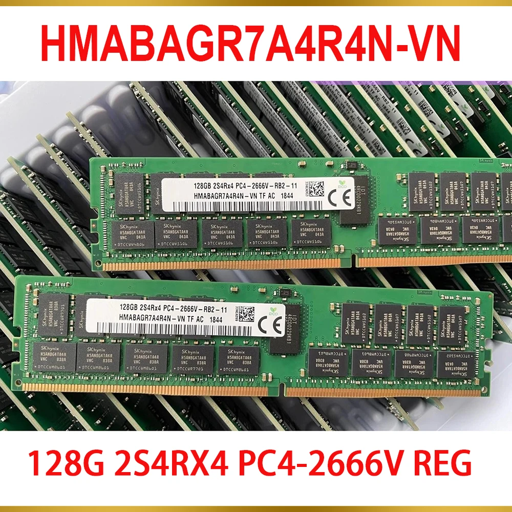 

1 шт. 128 ГБ 128G 2S4RX4 PC4-2666V REG RAM для SK Hynix Memory DDR4 2666 HMABAGR7A4R4N-VN