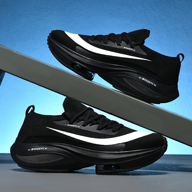 

Мужская спортивная обувь с дышащей сеткой, уличная повседневная обувь, сверхлегкие кроссовки на воздушной подушке, мужская обувь