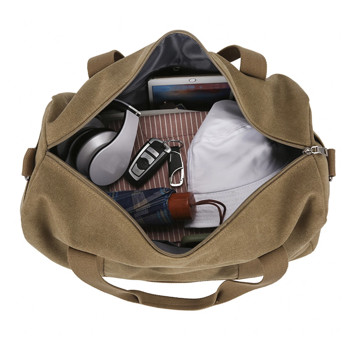 Large Capacity Hand-held Travel Bag Men\'s Moving Clothes Storage Bag One-shoulder Short-distance Travel Bag