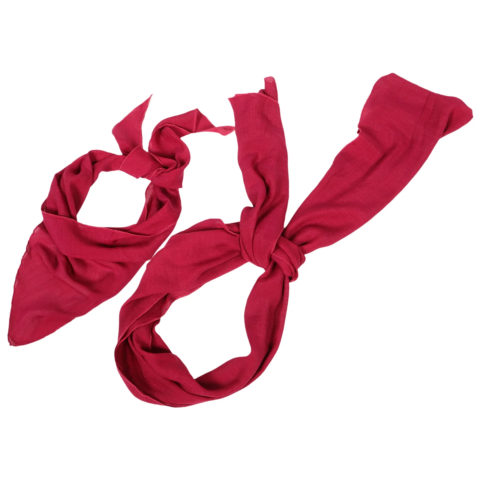 Bandana pirata para mujer, cinturón de banda grande, accesorios para la cabeza, pañuelo para Halloween, juego de rol rojo oscuro, disfraz femenino