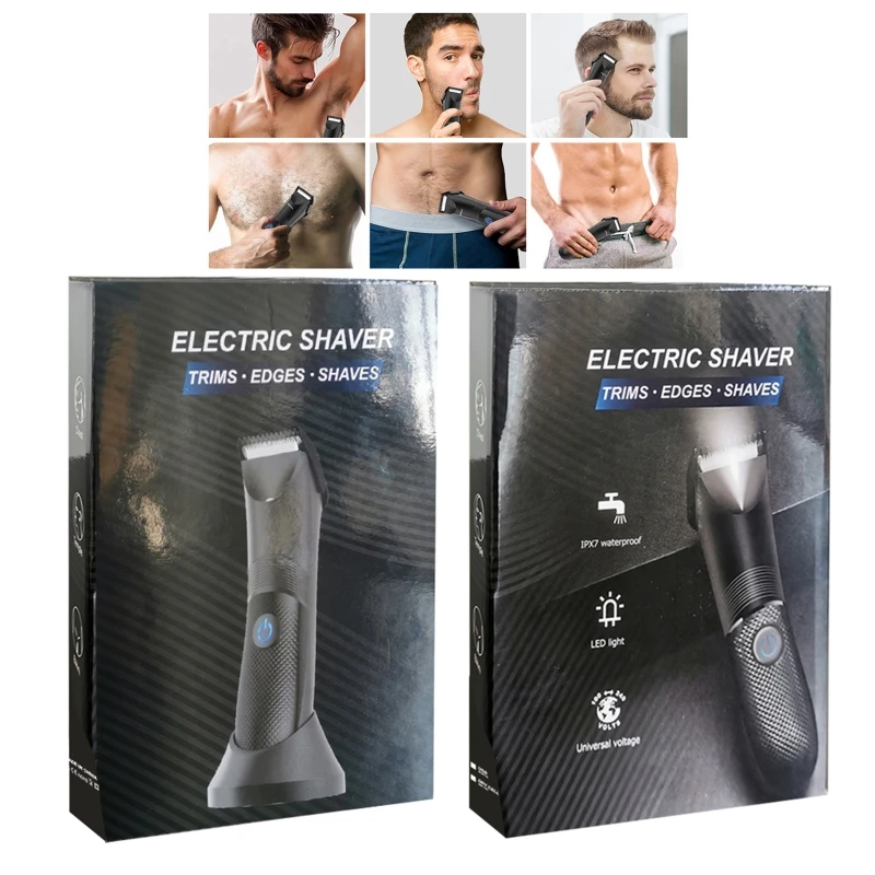 Electric for Razor Beard Body Hair Trimmer Face Shaver Body Groomer Easy to Use