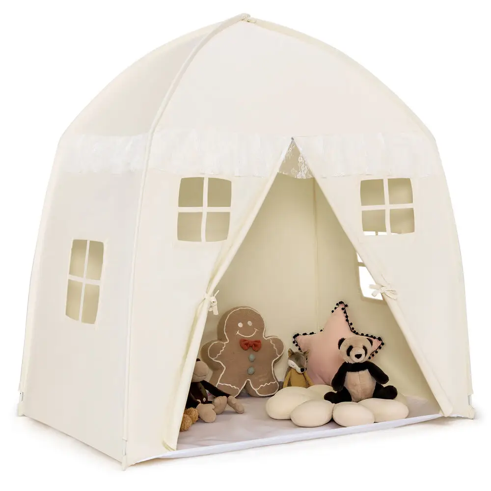 Babyjoy Kids Play Tent Girls Boys Princess Castle Portable Indoor Outdoor Playhouse