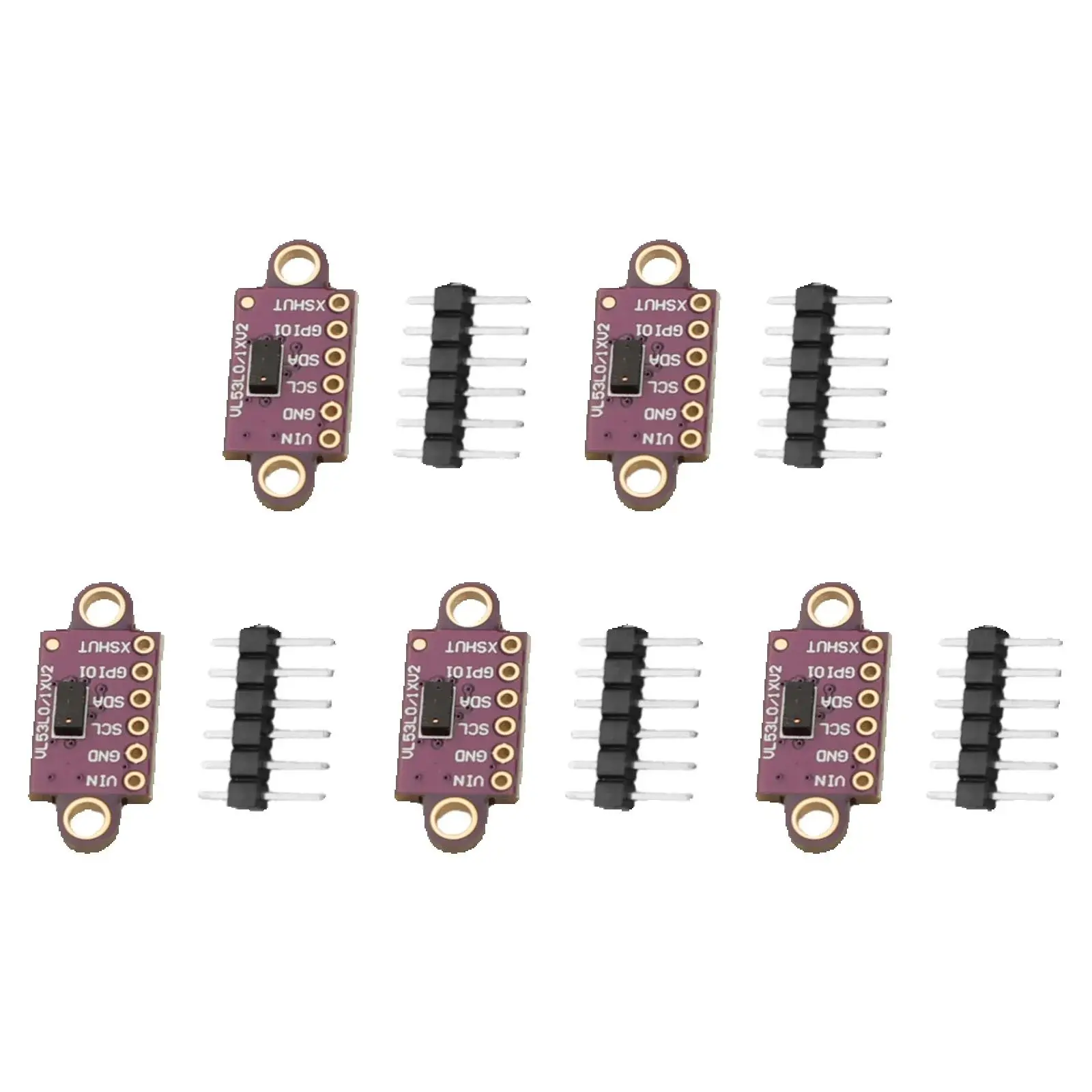 VL53L0X Time-of-Flight Lasers Distance Sensor With I2C Interface GY-530, VL53L0X, VL53L1X, V2 Lasers Distance Measurement Module