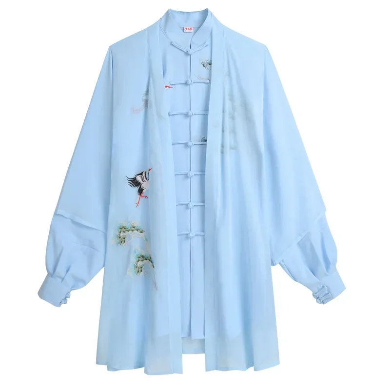 Uniforme tradicional chino de manga larga Wushu Taichi para hombre, traje de kungfu, uniformes, ropa de ejercicio de Tai Chi 1243 MN3