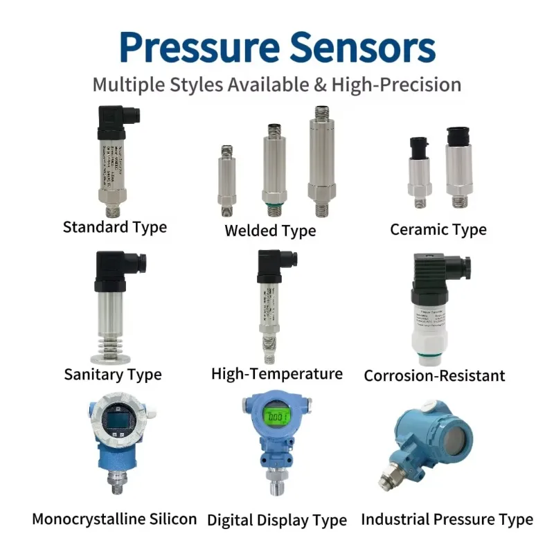 ضاغط زيت السيراميك مستشعر الضغط الارسال Oem المياه الهواء محول الهيدروليكية عالية شريط الارسال استشعار الضغط #2