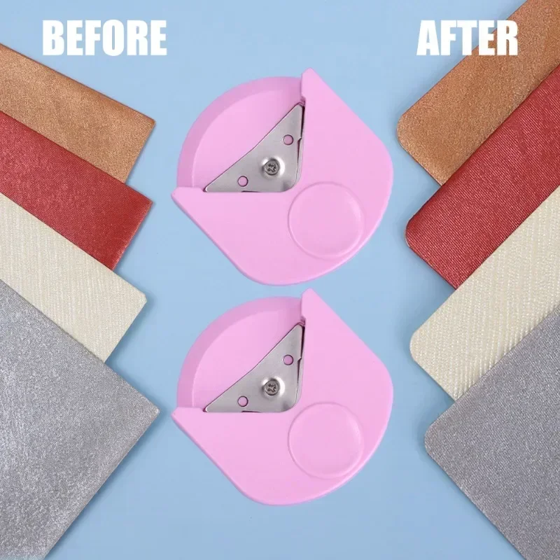 Mini Corner Rounder R4 Corner Punch Portable Paper Trimmer Cutter For idol Cards Photo Cutting DIY Craft Scrapbooking Tools 2024