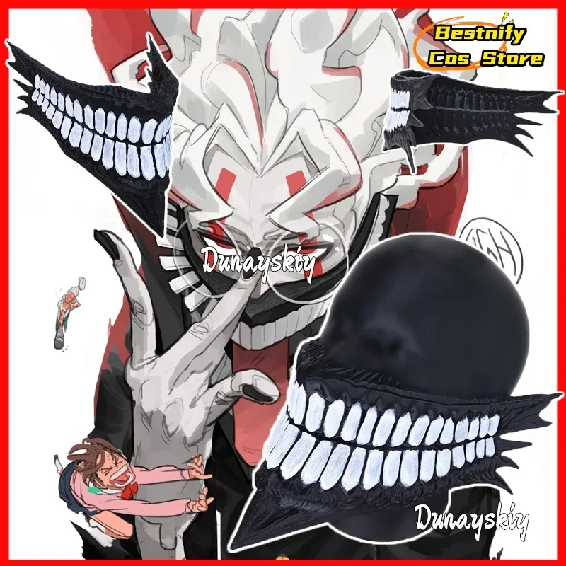 CosplayAnime Dandadan Costume 3DPrinting Base Mask Okarun/Aira Shiratori/Jin Enjoji/Turbo Granny RolePlay Mask Hard Plastic Movi