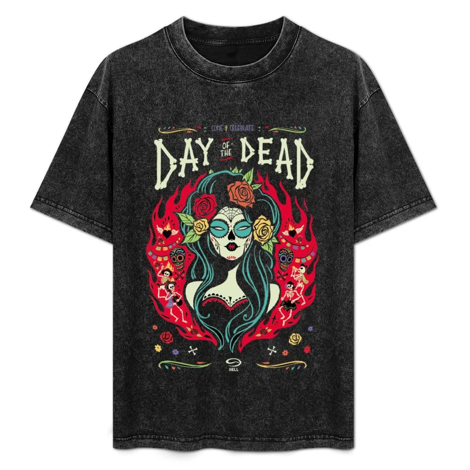 

Day of the dead T-Shirt Light Athletic Short Sleeve Tee Shirt