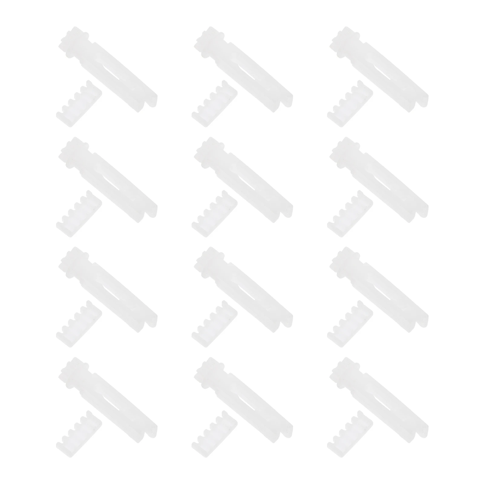 12 قطعة ملحقات بكرة الستائر الستائر الرأسية إصلاح بكرة البلاستيك لاستبدال نافذة المنزل تركيبات الستائر العمودية