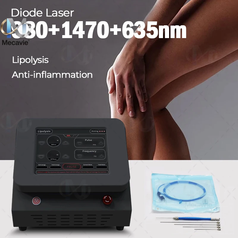 

2026 Популярный диодный лазерный аппарат 3 волны 980 нм 635 нм против воспаления косметическое терапевтическое оборудование для уменьшения жира уход за кожей