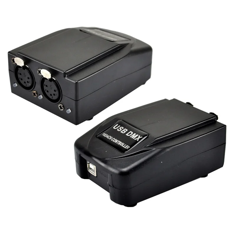 【スーパーディール】舞台照明コントローラー Martin Light Jockey USB DMX インターフェース 1024 チャンネル ソフトウェア USB DMX PC 3D WIN7 WIN10、5Pin