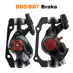 MTB Oil Disc Hydraulic Brake Disc Brake Line Pull Calipers Front & Rear Bb5 Bb7 Brake Caliper Without Rotor Brakes Parts