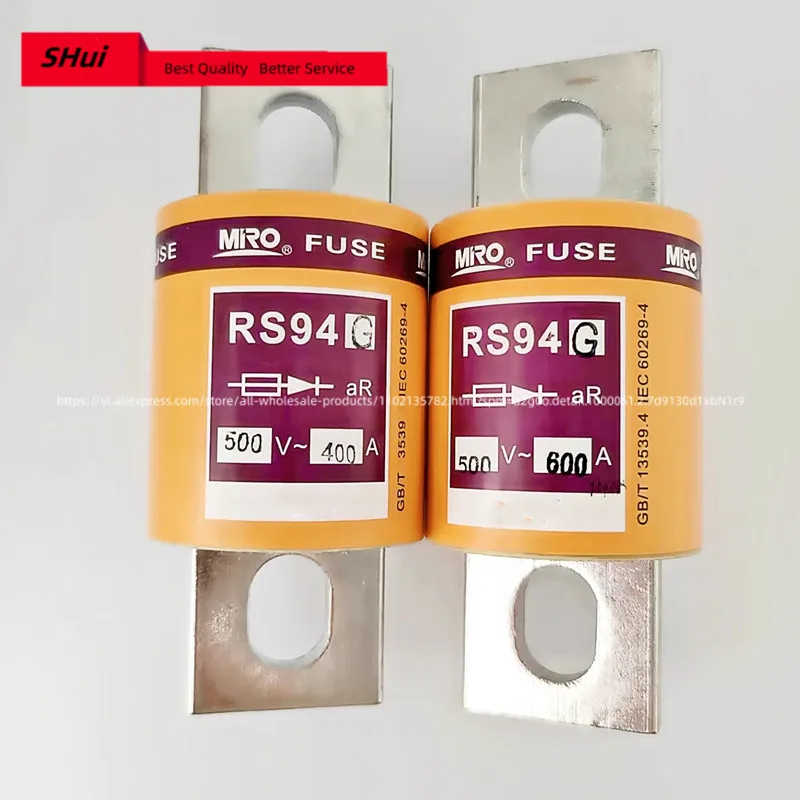 Circular tube fast fuse rs94g-200a 250a 300a 350a 400a 450a 500a 600a.