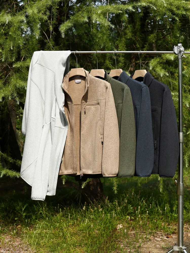 

Мужская уличная флисовая куртка с воротником-стойкой, теплая, легкая, зимняя, молодежная, модная, городская, стильная, с длинными рукавами, на молнии