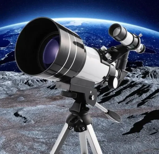 

2022 Профессиональный астрономический телескоп для космического монокуляра 70 мм окуляр мощный бинокль ночного видения для звездного кемпинга