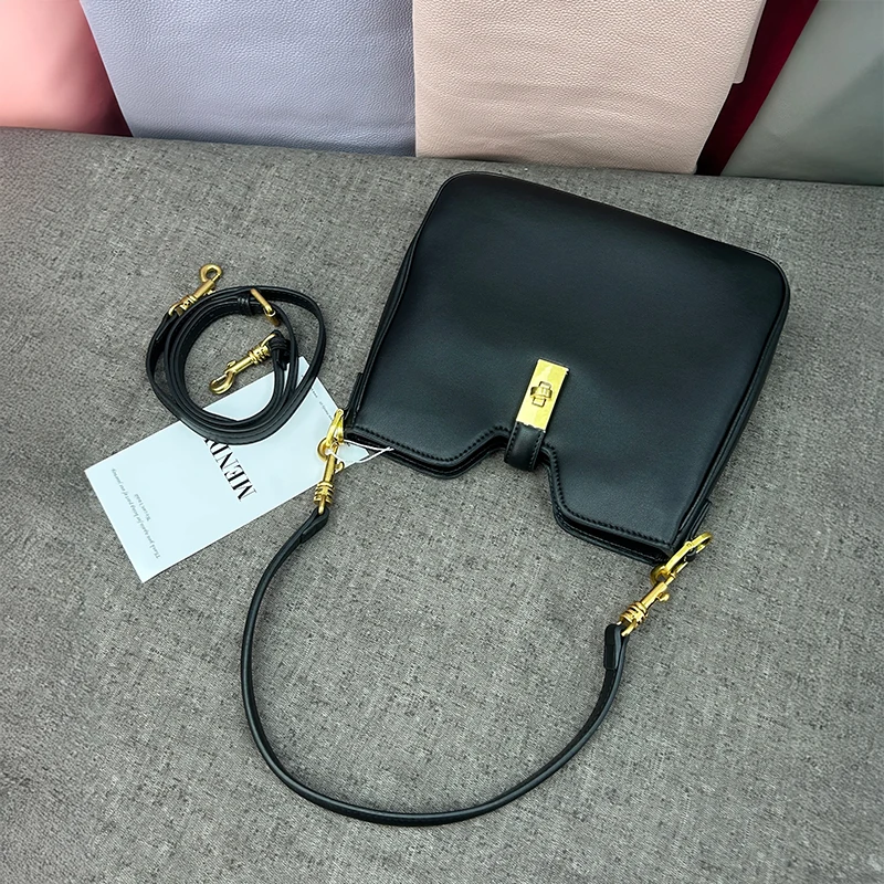 

Shoulder Bag Underarm Bag Luxury Real Leather Crossbody Bag Triumph Arch Lightweight Elegant Handbag for Women Designer Women