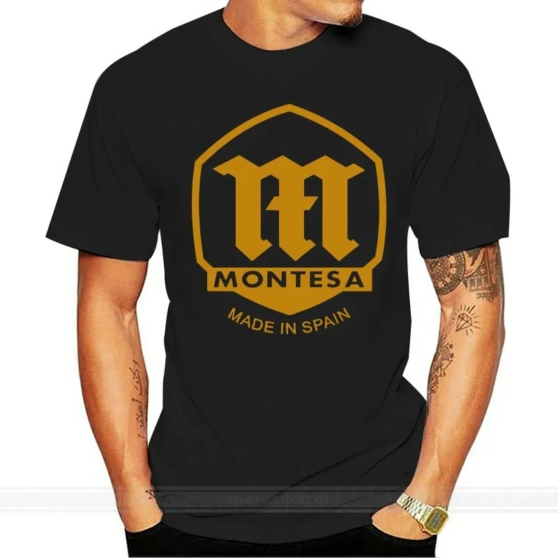

Montesa Espana Motorcycles T-Shirt Sz S - 5XL cotton tshirt men summer fashion t-shirt euro size