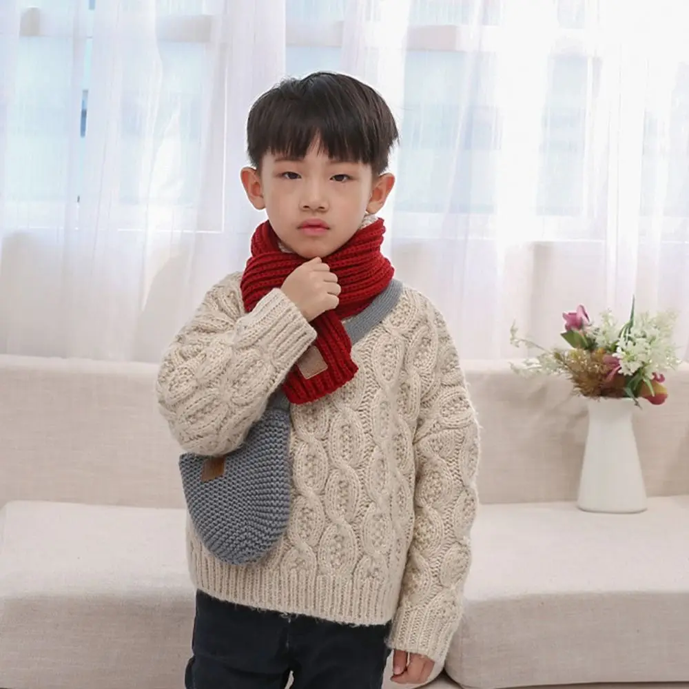 Decorative Bag Western-style Crossbody Bag Solid Color Small Shoulder Bags Handbag Boys Girls