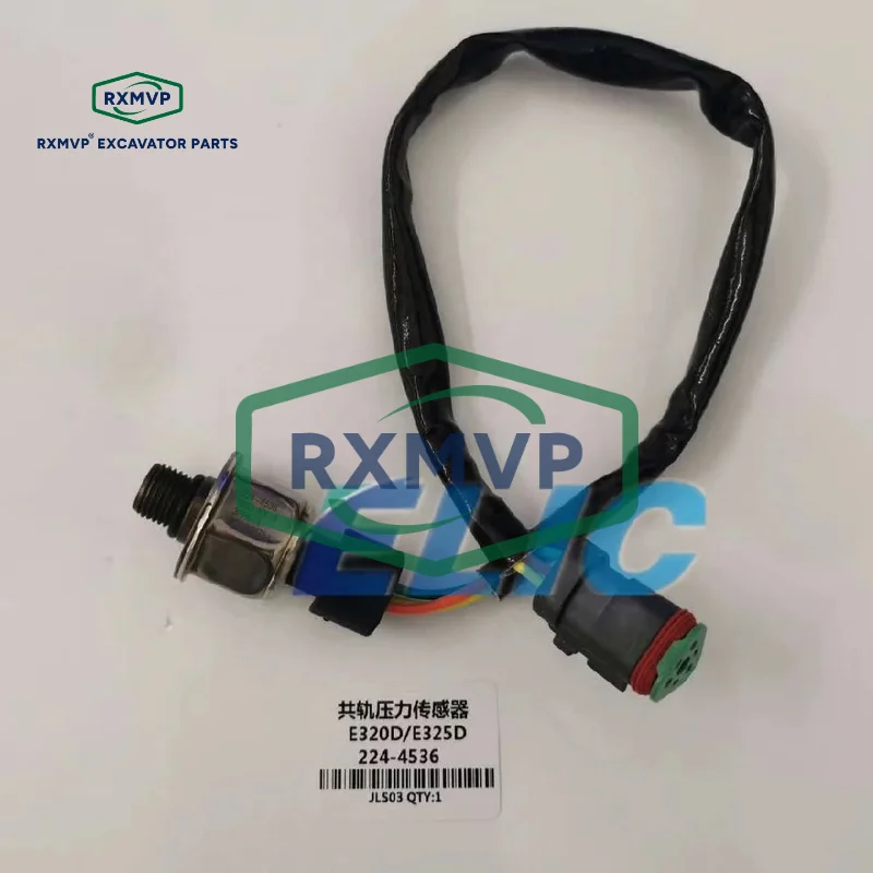 For Caterpillar Excavator E325d E329d E336d Pressure Sensor 3pp6-1 224-4536 RXMVP