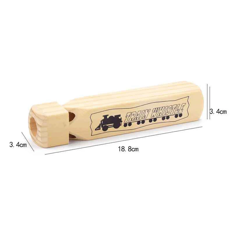 Kinder Holz Zug Pfeife Musik Baby Lehre Holz Spielzeug Musik Instrument Frühe Pädagogische Lernen Spielzeug Geschenke für Kinder