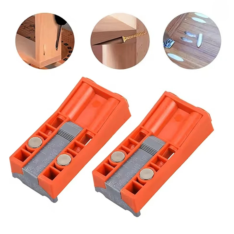 

1PC Pocket Hole Fixture Kit Adjustable Woodworking Pocket Screw Fixture for Woodworking Corner Hole Positioning Drill
