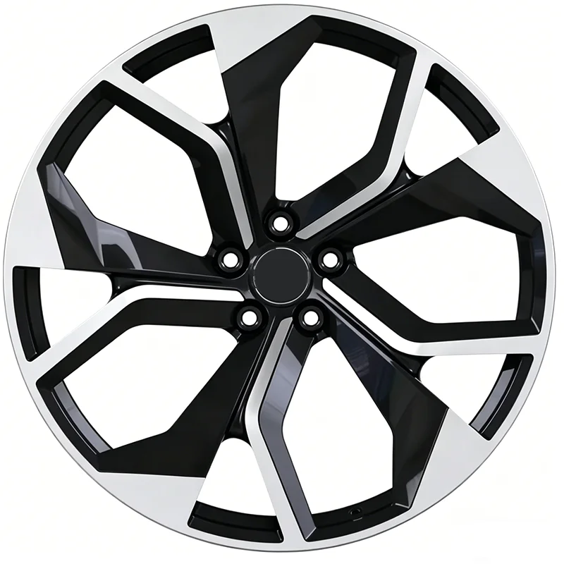

for Forged Alloy Wheels 17-21 Inch 5x112/5x114.3 PCD Black Multi-Spoke Universal Fitment Hub Caps