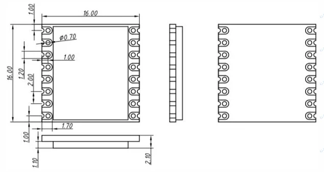 Imagem -05 - Certificado 868mhz 20dbm Sx1276 Chip de Longo Alcance 45km rf Módulo Lora sem Fio 10 Peças Lote Lora1276-c1-ce-red