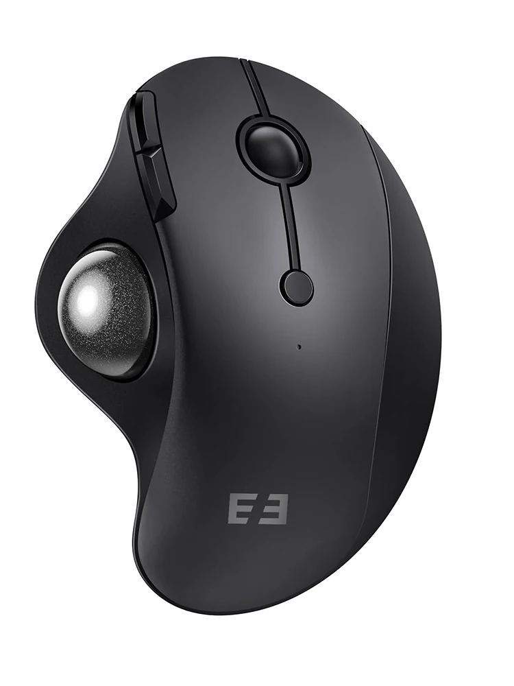 

SEENDA Bluetooth Wireless Trackball Mouse, Ergonomic Rollerball Mouse, Multi Devices Connection Thumb Control Mouse