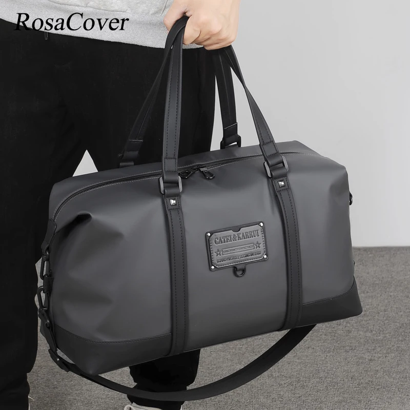 Large Capacity Men's Travel Handbags Waterproof Oxford Fitness Hand Bag Men Multifunction Casual Crossbody Bags Men Laptop Bag