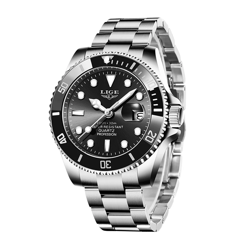 LIGE Luxury Smart Watch Man Bluetooth Call 1.27'' Screen Answer Call IP68 Waterproof Sports Digital Business Watch For Gift 2026
