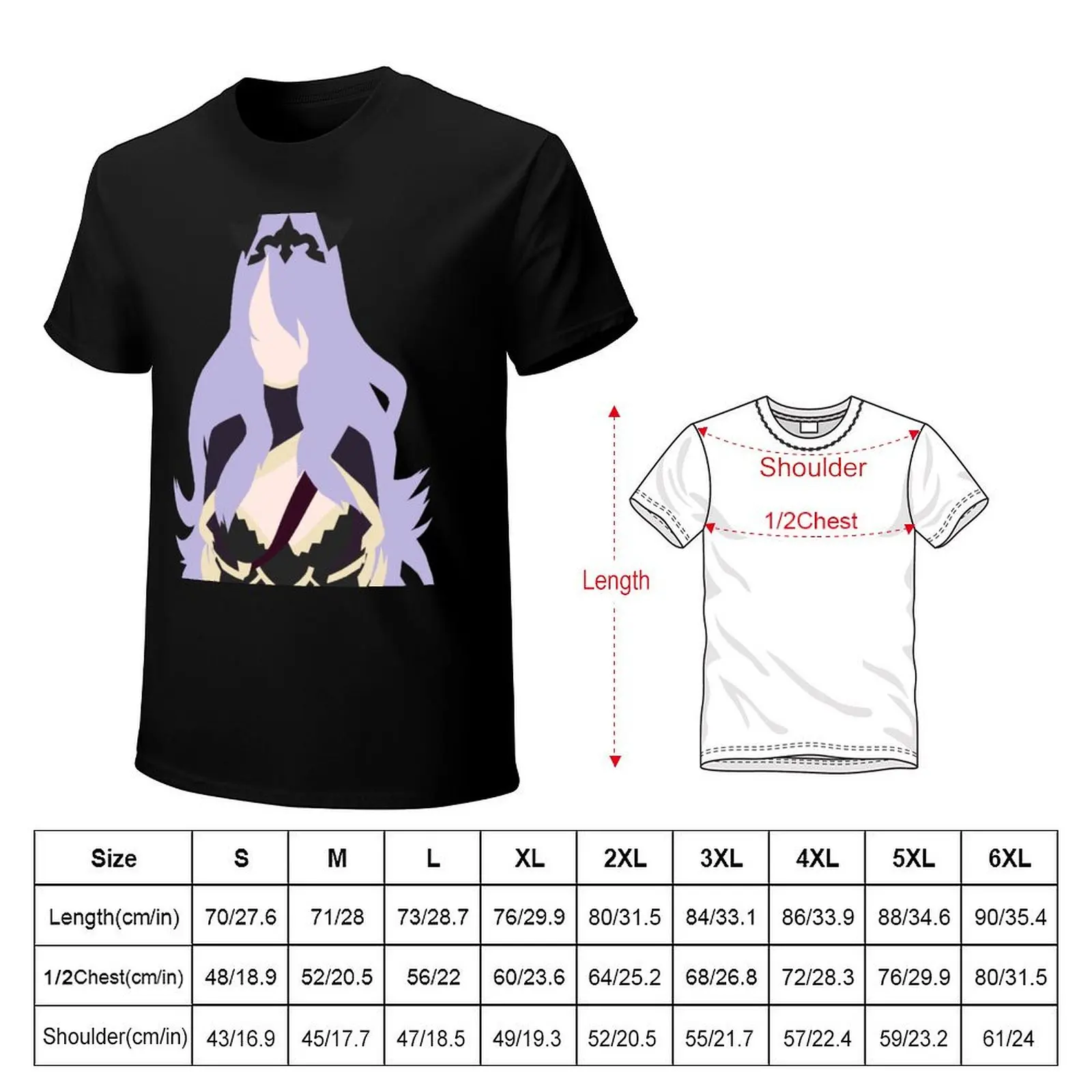 Camilla (Fire Emblem Fates) T-Shirt Basic Regular Fit Casual T-Shirt