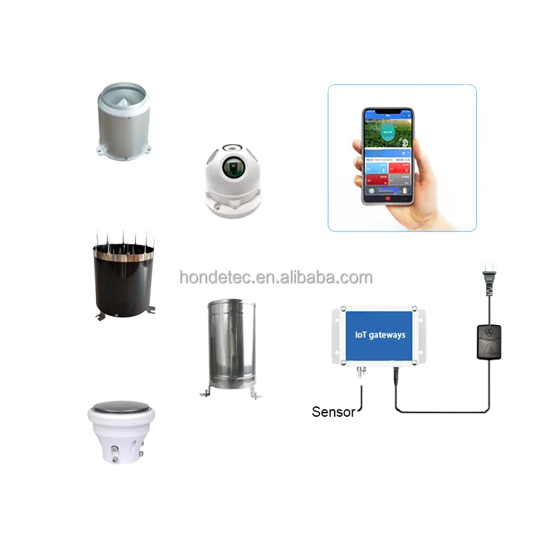 

Premium Optical Rain Gauge Drip-Sensing Rain Gauge with Radar Rain Gauge Technology Accurate Tipping Bucket Rainfall Measurement