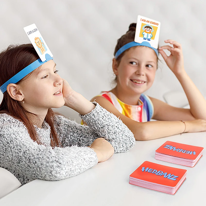 Headband jogo para crianças, 3 peças, brinquedos educativos, para o ensino em família