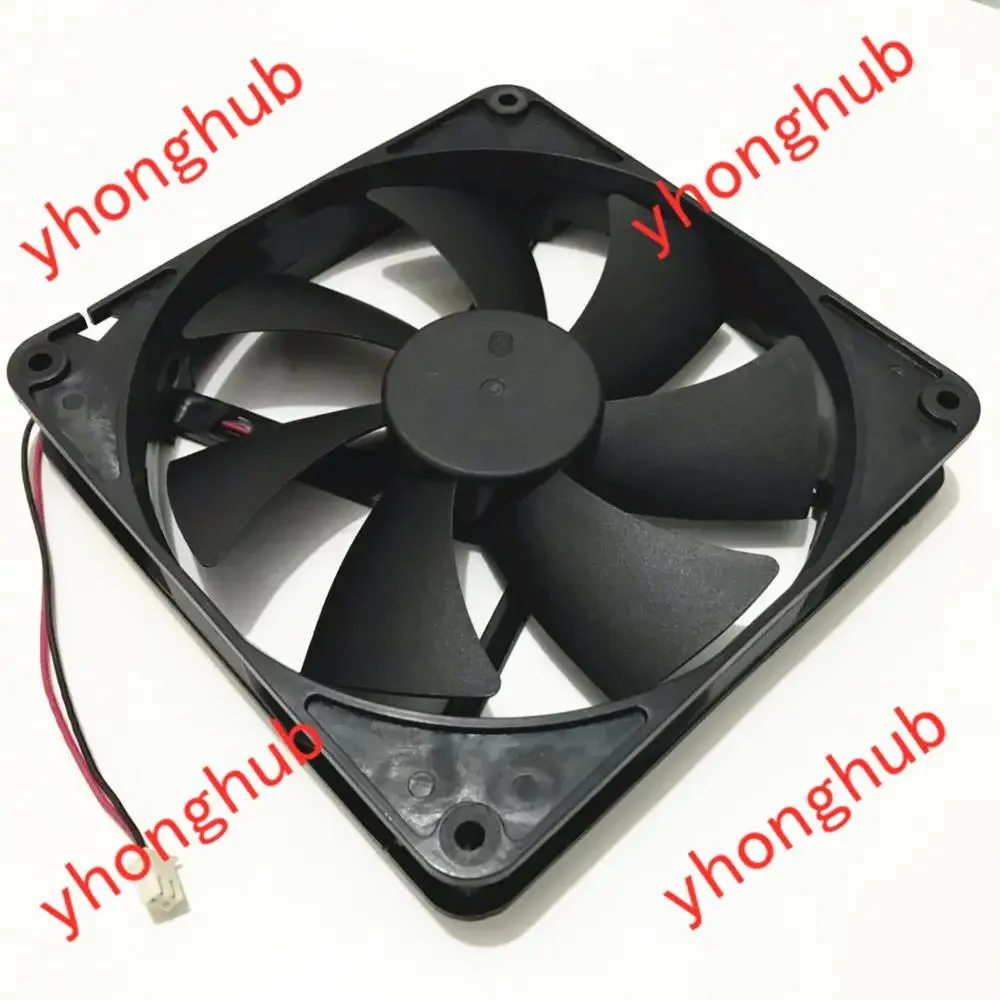 Yate Loon D14BM-12 DC 12V 0.70A 140x140x25mm 2-Wire Server Cooling Fan