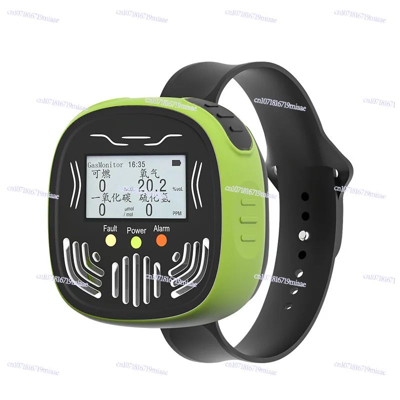 Low power consumption portable combustible multi-gas oxygen detector four-in-one formaldehyde ammonia hydrogen alarm