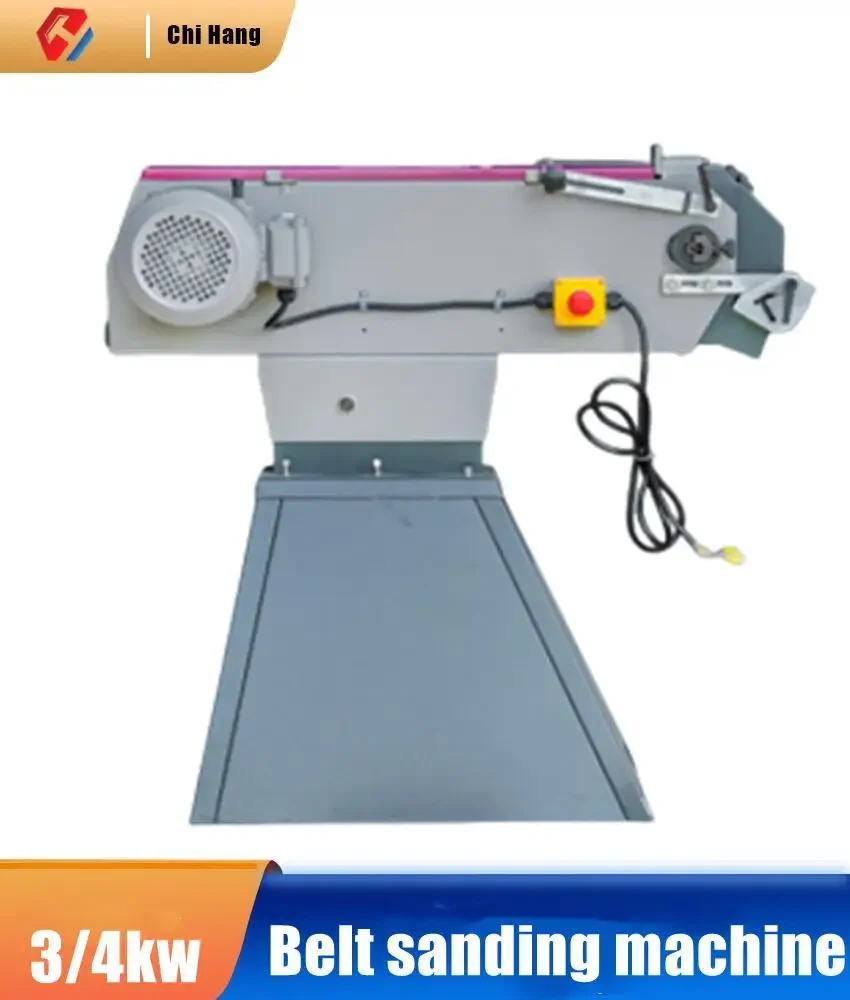 New Abrasive Belt Grinder Small Abrasive Belt Machine Tool Industrial Grade Abrasive Belt Grinder Metal Processing Polishing