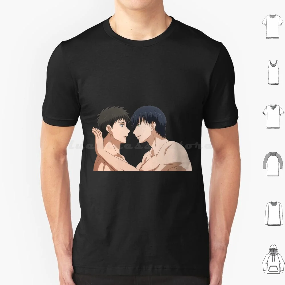 Camiseta Yaoi Kabedon para Hombre, Mujer y Niños, Talla 6XL, Yaoi Kabedon Shirtless Bara Male Mlm Boy X Boy Boys Love Bl Kiss Boys Kissing Cute Boy