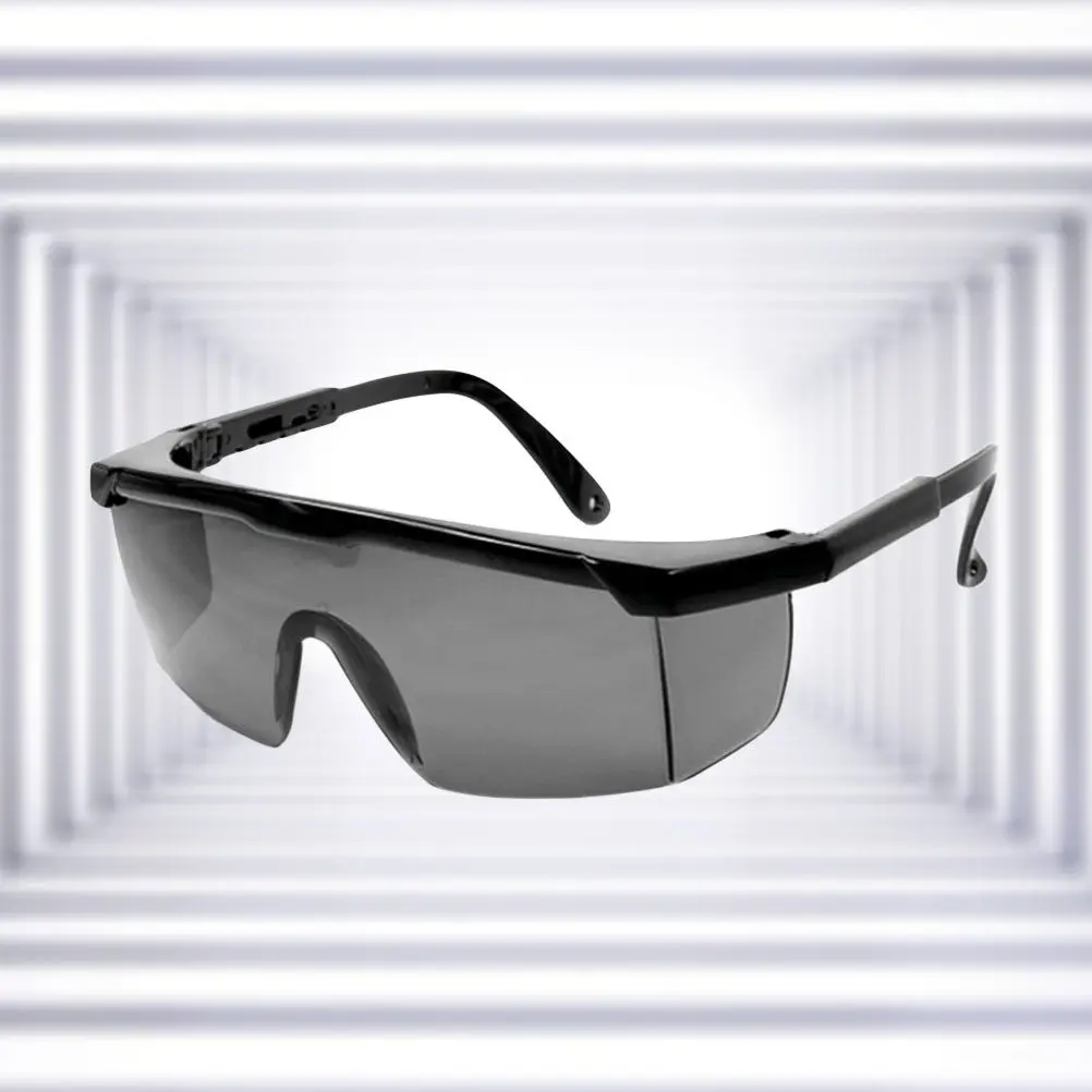 

Work Safety Glasses Anti-Uv Protective Eyewear Shockproof Splash Resistant Dustproof Adjustable 4-Position Legs for Industrial