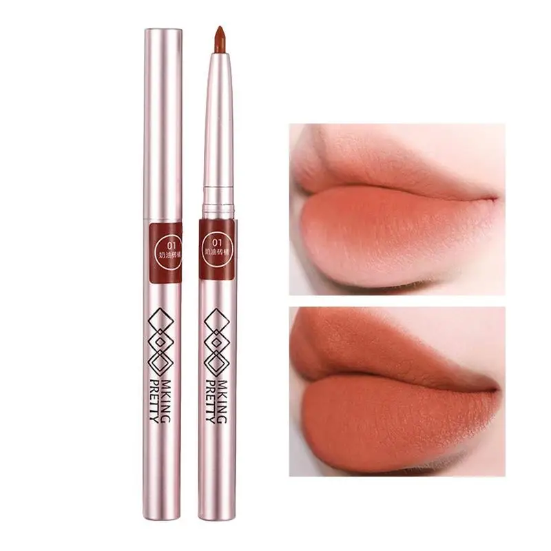 1 Stuks Lip Make-Up Potloden Langdurige Lipliner Pigmenten Waterdicht Langdurige Matte Lip Liner Make-Up