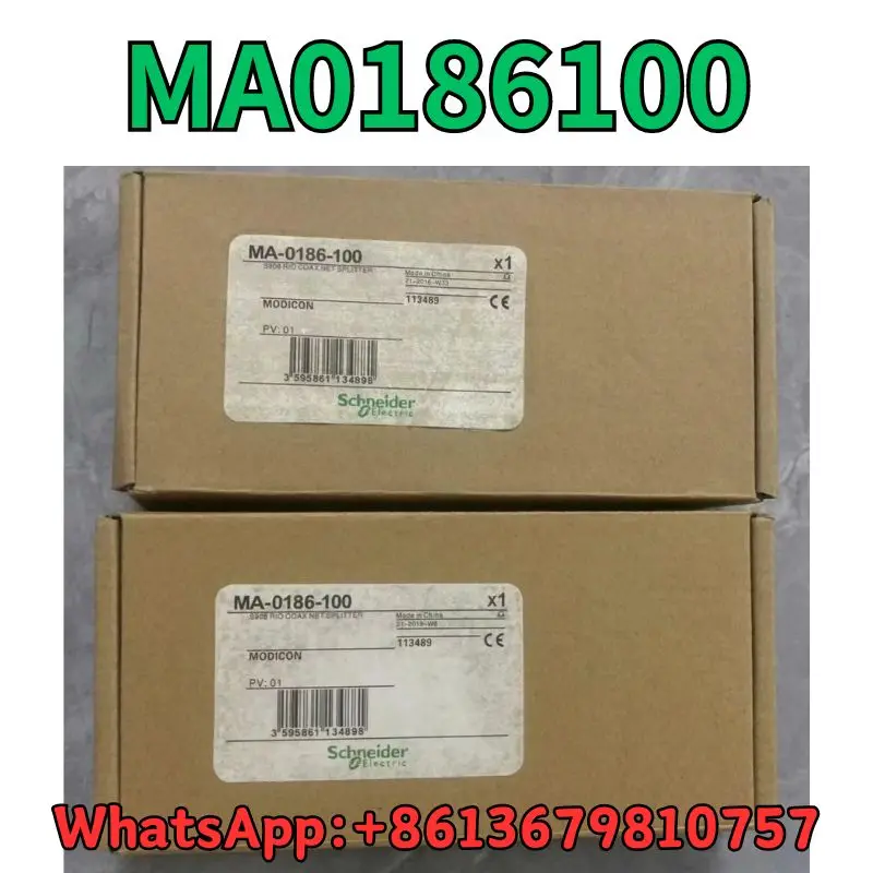 New Brancher MA0186100 MA-0186-100 Fast Shipping